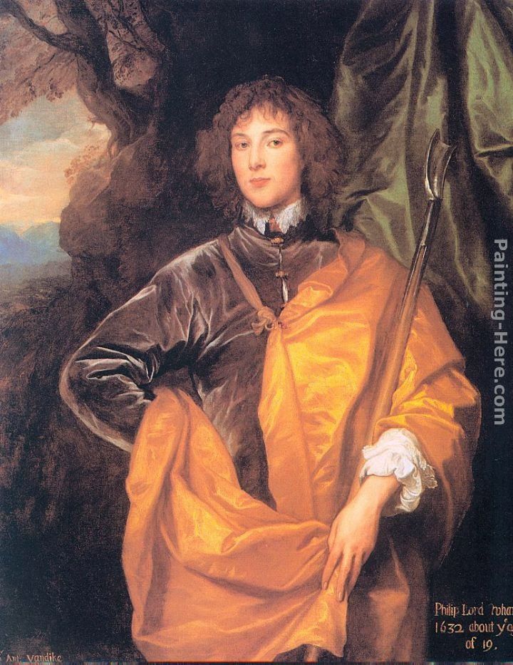 Sir Antony van Dyck Philip, Fourth Lord Wharton